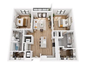 Unit 1221 1221 floor plan
